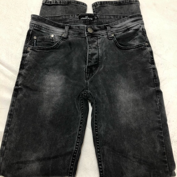 Giorgio Armani Other - AJ Armani Jeans Gray Distressed Size 32X34